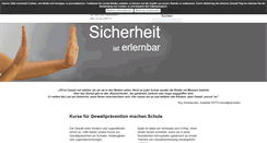 Desktop Screenshot of ewto-gewaltpraevention.de
